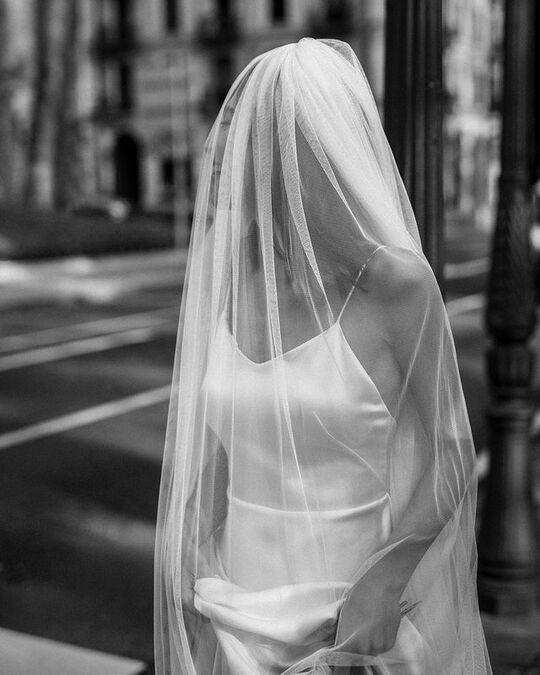 Длинная фата