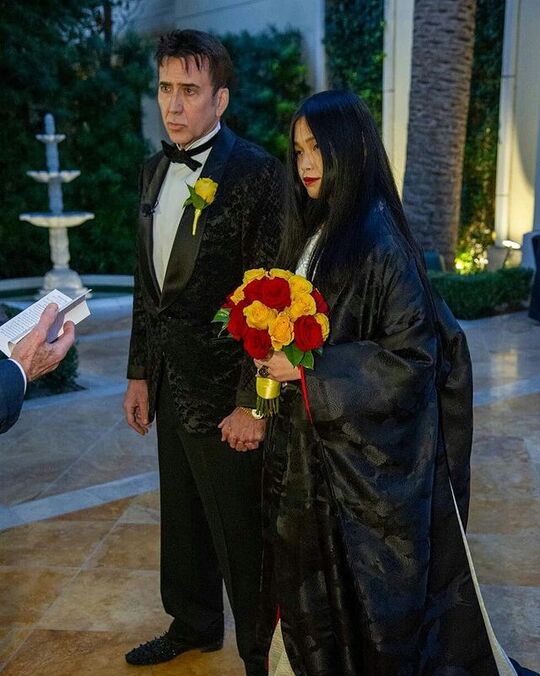 Рико Шибата и Николас Кейдж