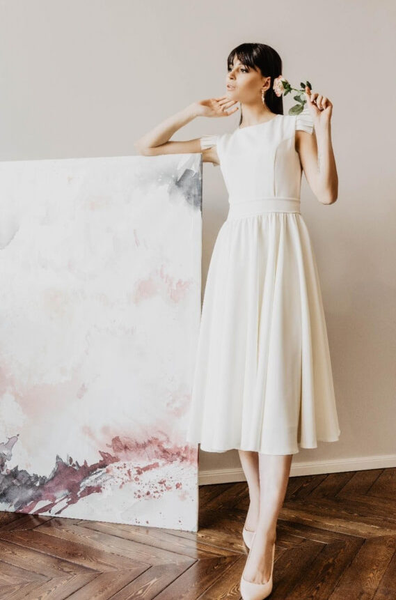 Короткое платье