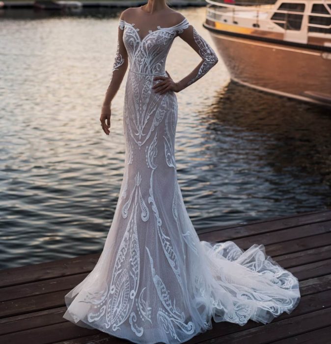 Свадебное платье фасона русалка или рыбка
