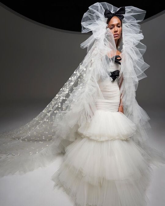 Каскадная юбка