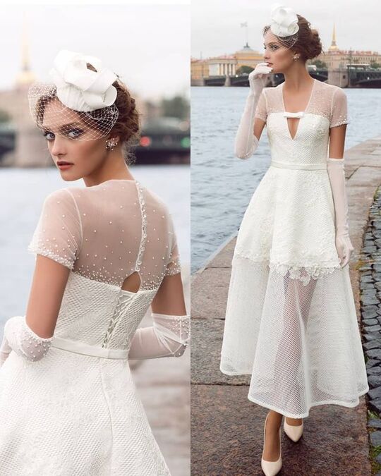 Свадебные перчатки