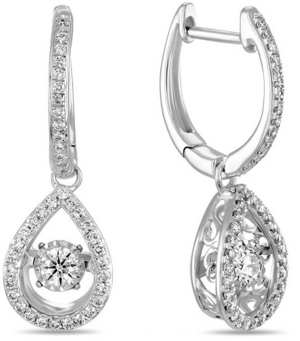 Кокетливые серьги