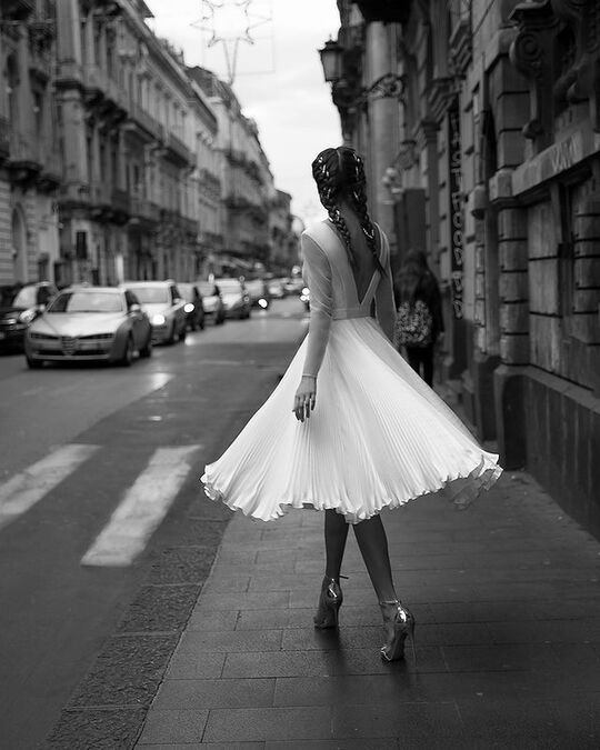 Платье А-силуэта