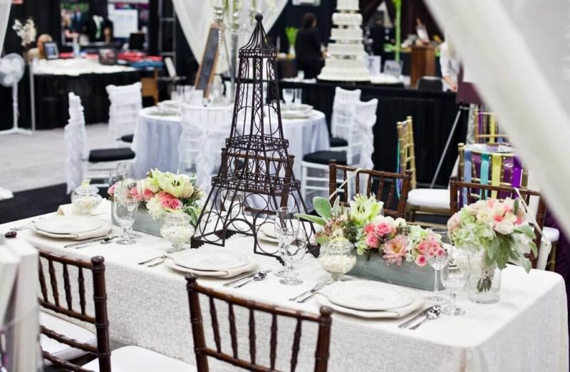 Французский стиль свадьбы