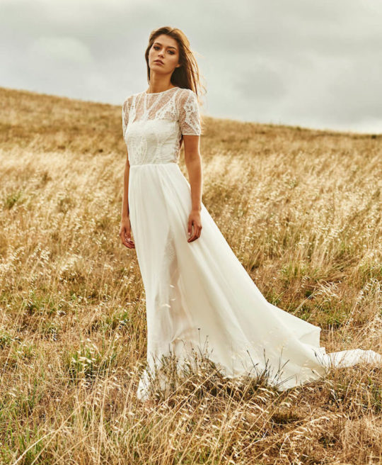 Платье в стиле рустик