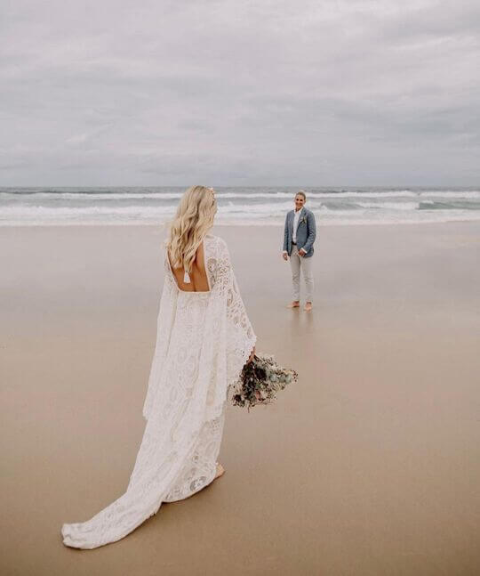 Пляжная свадьба