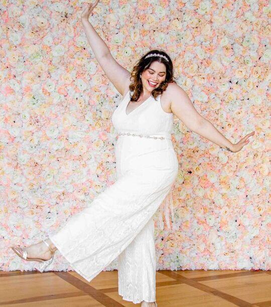 Свадебный комбинезон