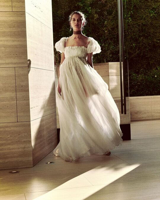 Воздушное платье