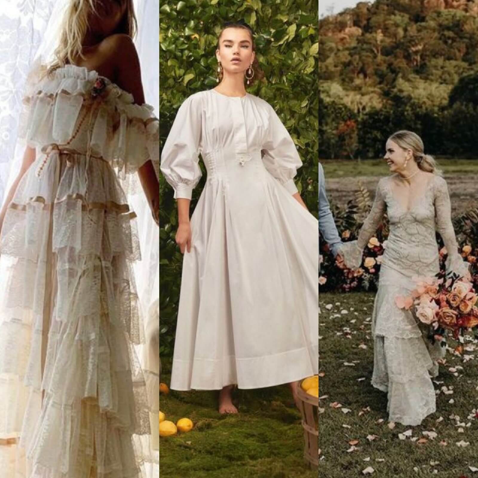 Цвета платьев