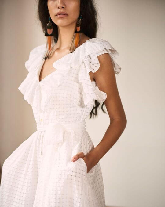 Платье в стиле рустик