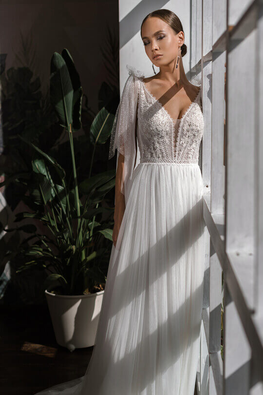 Красивое платье в стиле ампир