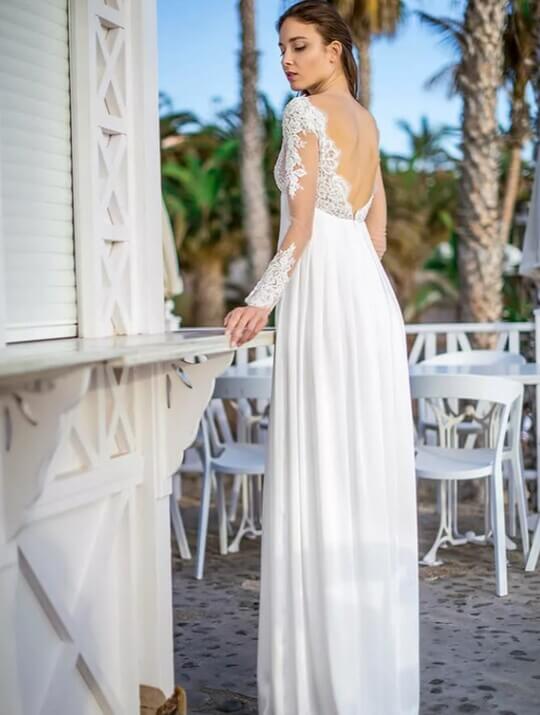 Платье Эннис со спины