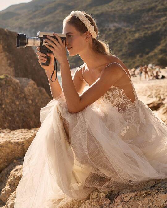 Прическа с ободком