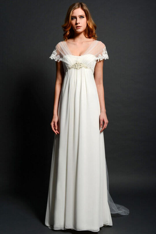 Платье для девушек с широкими плечами