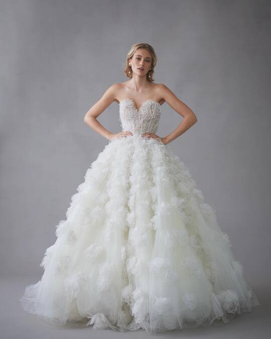 Платье облако Oscar de la Renta