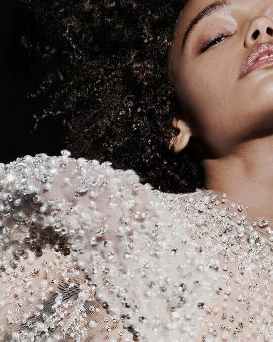 Декор свадебных платьев Вера Вонг