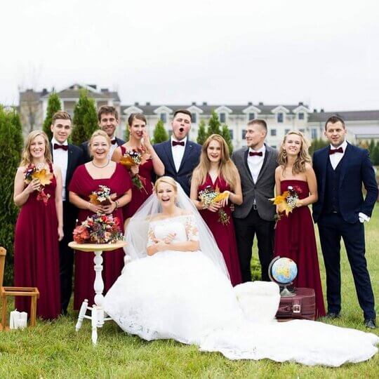 Гости на свадьбе