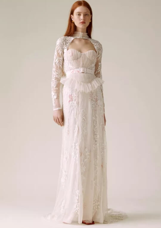 Платье с пикантным вырезом Hermione de Paula