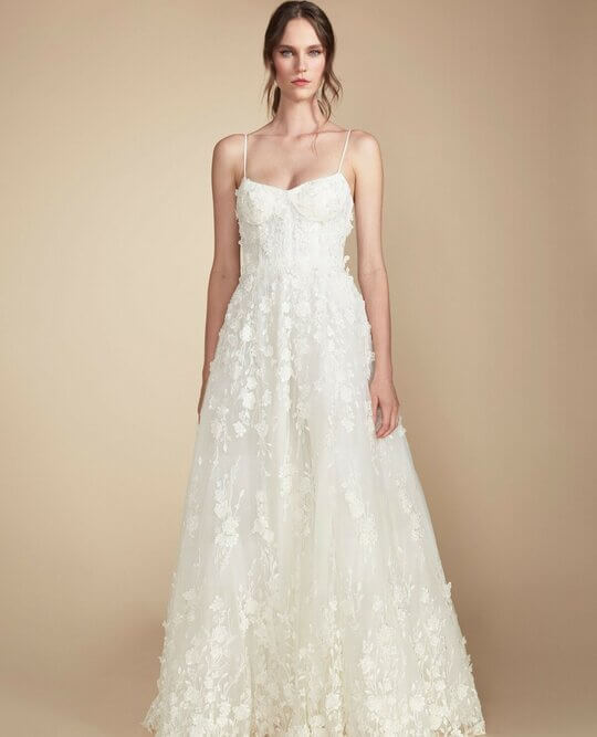 Свадебное платье в стиле прованс