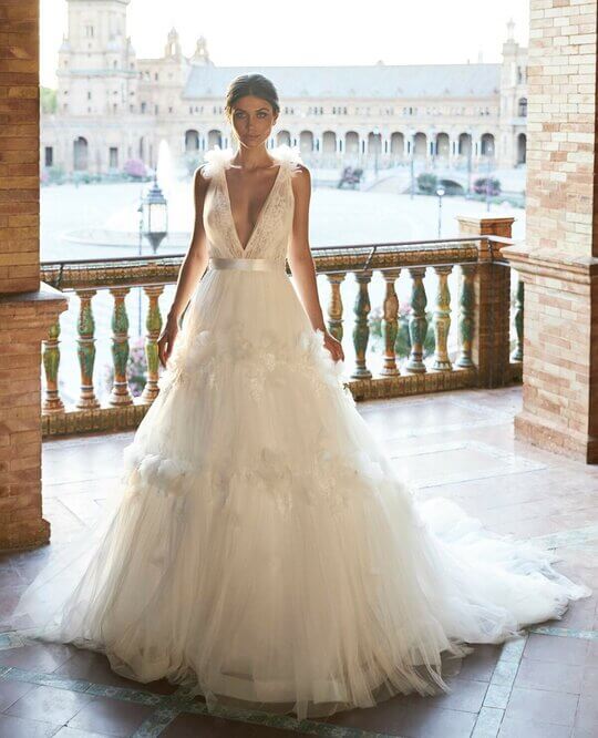 Пышное платье