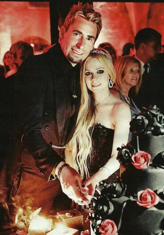 Свадебный образ Аврил Лавин