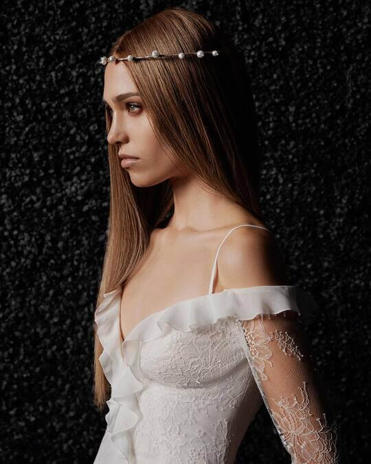 Аксессуары для невесты от Vera Wang