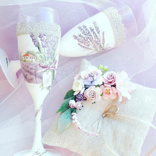 Свадебные бокалы