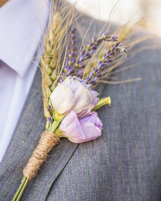 Бутоньерка для жениха