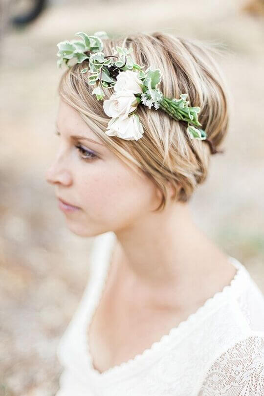 Короткие волосы