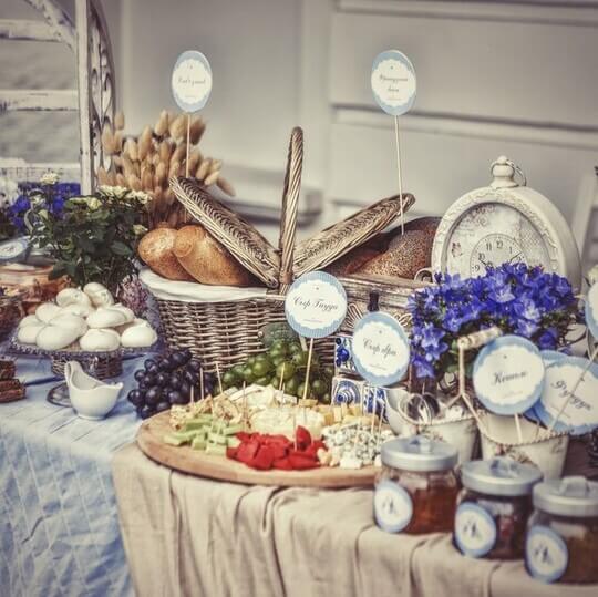 Меню для свадьбы