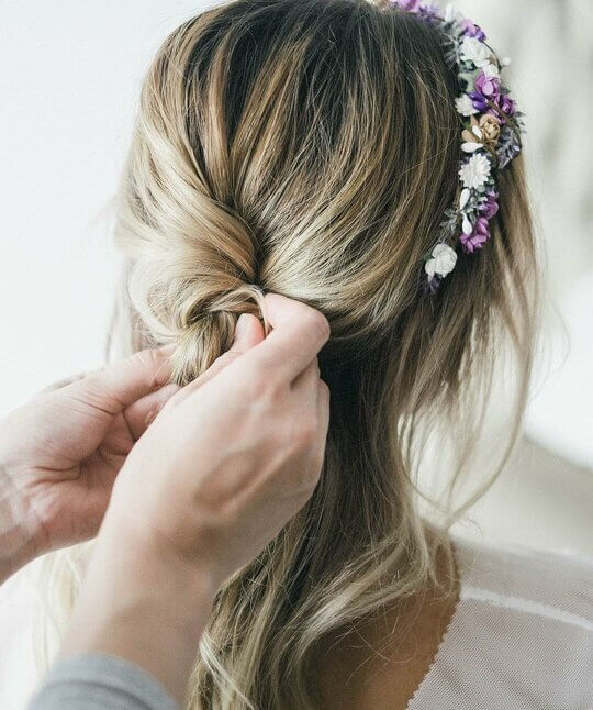 Свадебный ободок