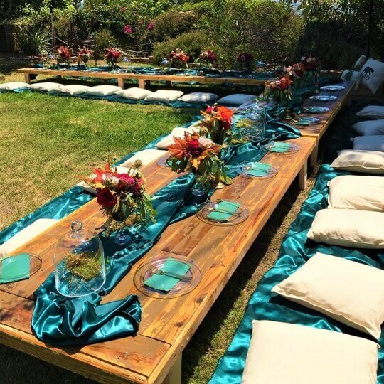 Пикник на свадьбе