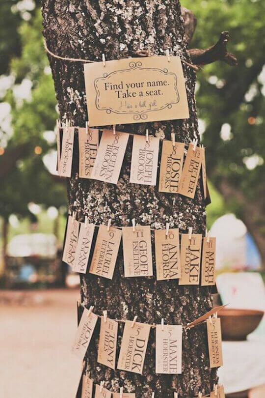 План рассадки гостей