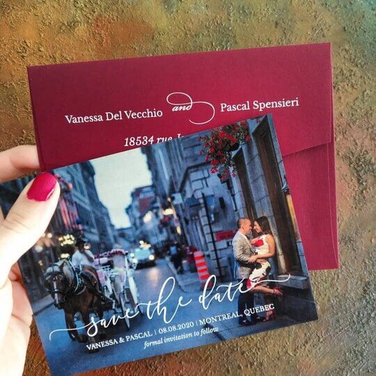 Приглашение на свадьбу