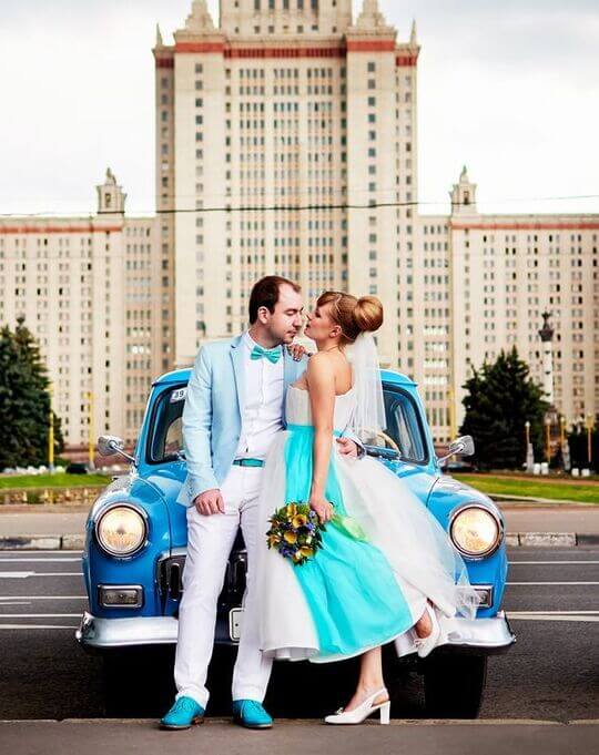 Тиматическая свадьба стиляги