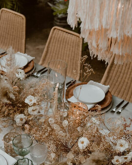 Украшения столов