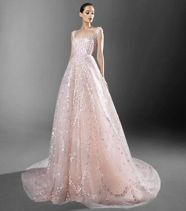 Свадебное платье А-силуэта