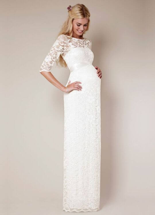 Платье белого цвета