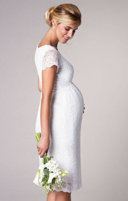 Свадебное платье-футляр