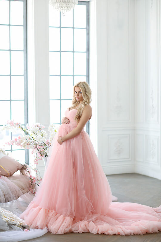 Пышное свадебное платье