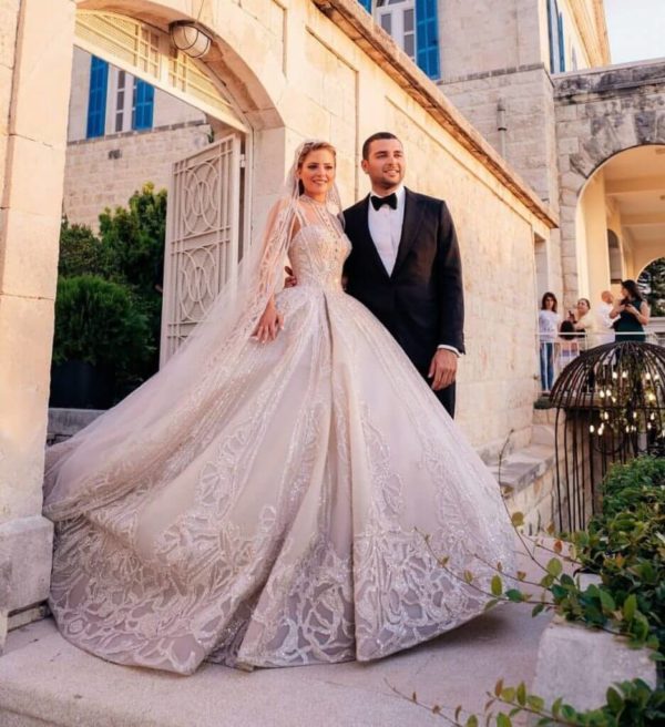 Шикарное свадебное платье для невестки от Elie Saab