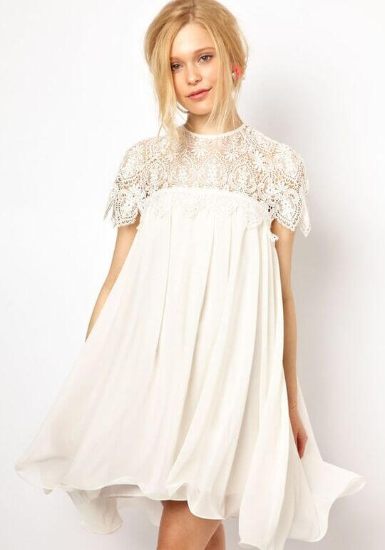 Платье свободного кроя