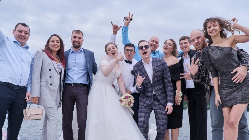 Фото со свадьбы с участием Миши Смарта