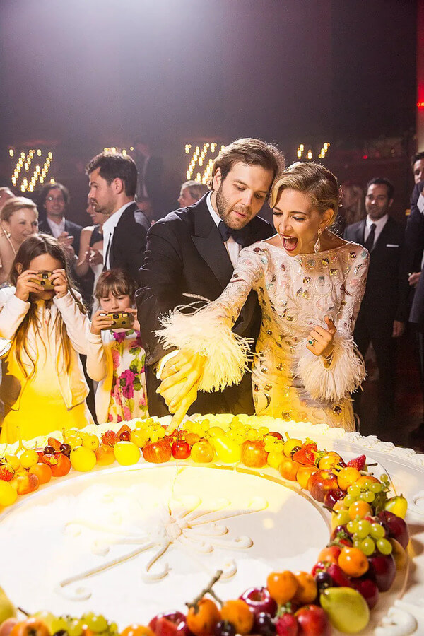 Плоский французский торт